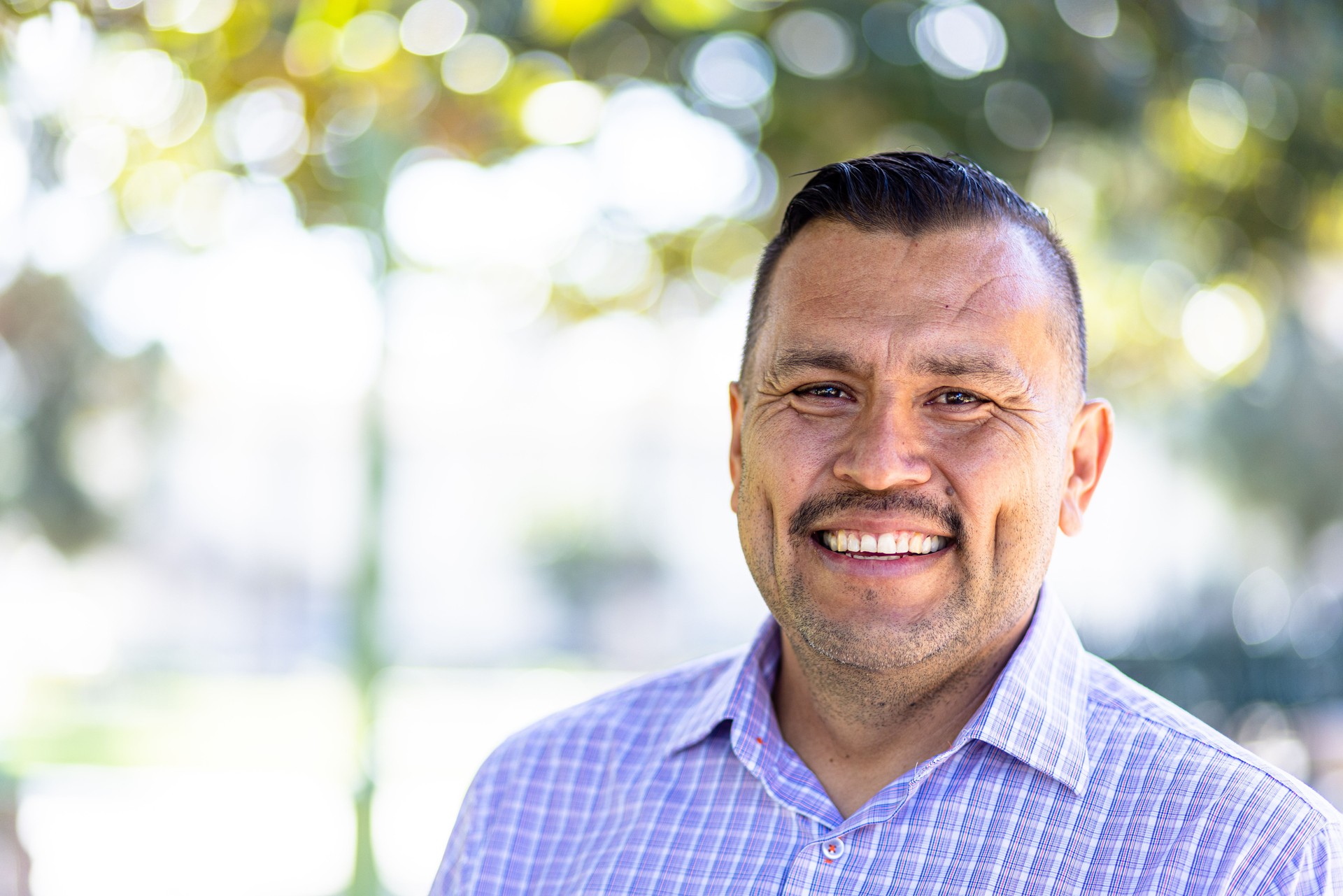 Portrait of a Handsome Mexican Man